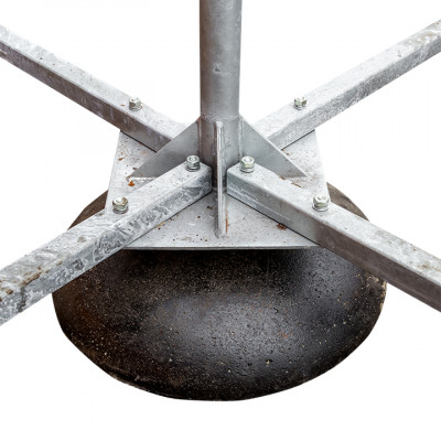 Фотография Бетонное основание D=345мм 20кг EKF PROxima, артикул lp-l0345