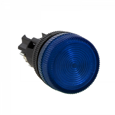 Фотография Лампа сигнальная ENS-22 синяя 380В EKF PROxima, артикул la-ens-b-380