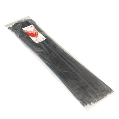 Фотография Хомут P6.6 стандартный (ч), 12.4x880 (100шт) FlexLock PROxima, артикул plc-fl-ctsb-12.4x880