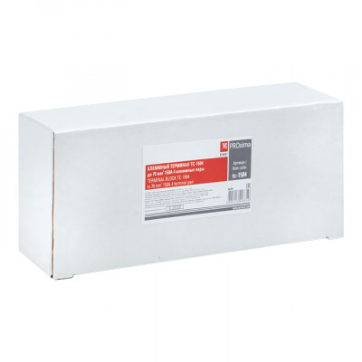 Фотография Терминал клеммный TC-1504 до 70 мм2 150A 4 клеммные пары EKF PROxima, артикул tc-1504