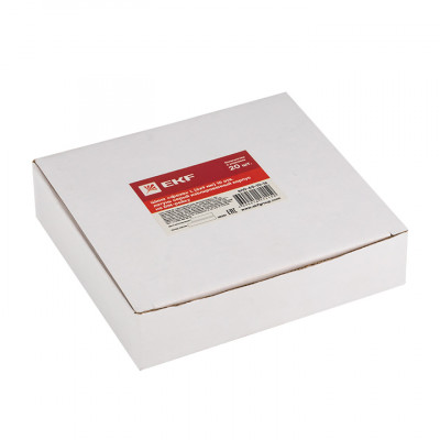 Фотография Шина 0 N (6х9мм) 10 отверстий латунь синий изолированный корпус на DIN-рейку EKF PROxima, артикул sn0-63-10-ib