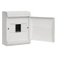 Фотография Щит распределительный ЩРН-П-6 SlimBox белая дверца IP41 EKF PROxima, артикул sb-n-6w