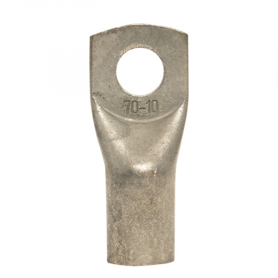 Фотография Наконечник силовой медный луженый ТМЛ-Р 70-10 EKF PROxima, артикул tml-r-70-10