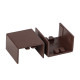 Фотография Соединитель (25х16) (4 шт) темное дерево EKF-Plast, артикул cond-25-16x4