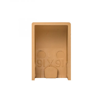 Фотография Заглушка (16х16) (4 шт) светлое дерево EKF-Plast, артикул ecl-16-16x4