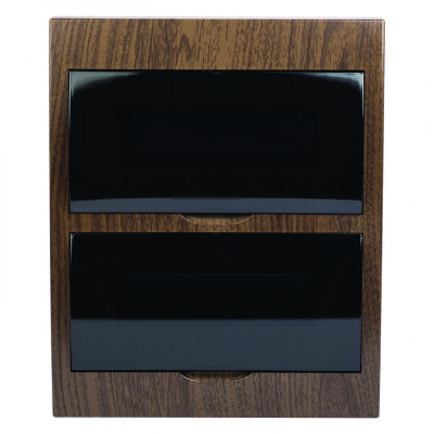 Фотография Щит распределительный навесной ЩРН-П-24 темное дерево IP41 EKF PROxima, артикул pb40-n-24-dark