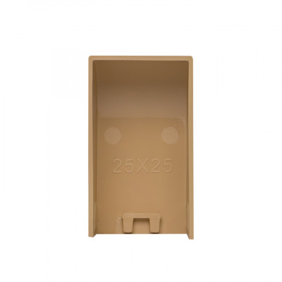 Фотография Заглушка (25х25) (4 шт) светлое дерево EKF-Plast, артикул ecl-25-25x4