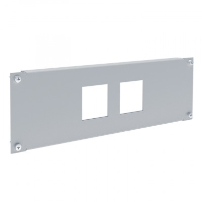 Фотография Панель с 2-мя вырезами 72х72 мм, В150 мм EKF AVERES, артикул AFP726Q2