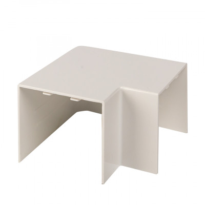 Фотография Поворот 90 гр. (60х60) (4 шт) белый EKF-Plast, артикул abw-60-60x4