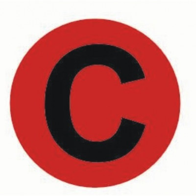 Фотография Наклейка C d=20мм EKF PROxima, артикул an-2-9-2