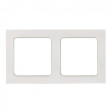 Стокгольм Рамка 2-местная белая EKF PROxima