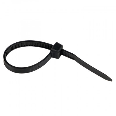 Фотография Хомут нейлоновый черный (4,8х120) (100шт.) EKF Basic, артикул plc-cb-4.8x120