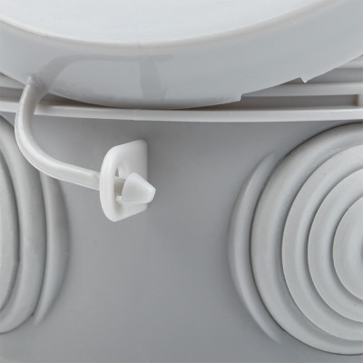 Фотография Коробка распаячная КМР-040-038 с крышкой наружная (65х40) 4 мембранных ввода IP54 розничный стикер EKF PROxima, артикул plc-kmr-040-038-r