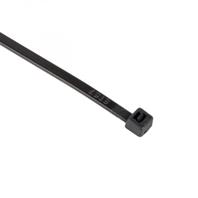 Фотография Хомут нейлоновый черный (3,6х150) (100шт.) EKF Basic, артикул plc-cb-3.6x150