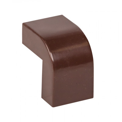 Фотография Угол внешний (20х10) (4 шт) темное дерево EKF-Plast, артикул obd-20-10x4