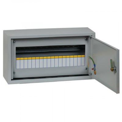 Фотография Щит распред. навесной ЩРН-18М (220х400х120) IP31 EKF PROxima, артикул mb21-18m