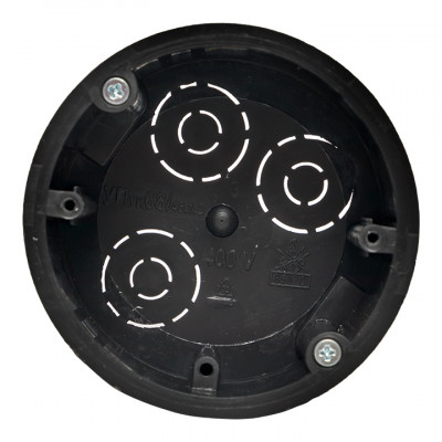 Фотография Коробка универсальная установочная КМП-020-026 с металлическими лапками  и крышкой (80х45) EKF PROxima, артикул plc-kmp-020-026