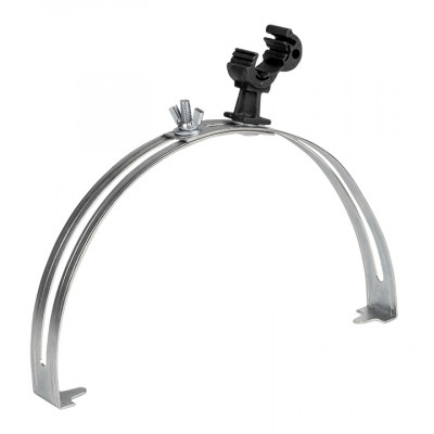 Фотография Держатель коньковый регулируемый с пластиковым фиксатором 130-240мм Ni EKF PROxima, артикул lp-d2204-ni