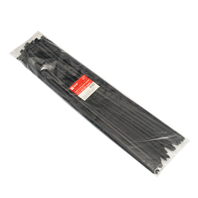 Фотография Хомут нейлоновый черный (8,2х650) (100шт.) EKF Basic, артикул plc-cb-8.2x650