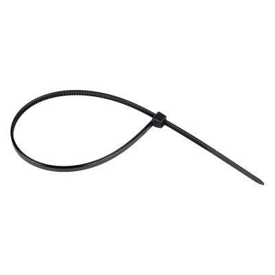 Фотография Хомут нейлоновый черный (2,5х180) (100шт.) EKF Basic, артикул plc-cb-2.5x180