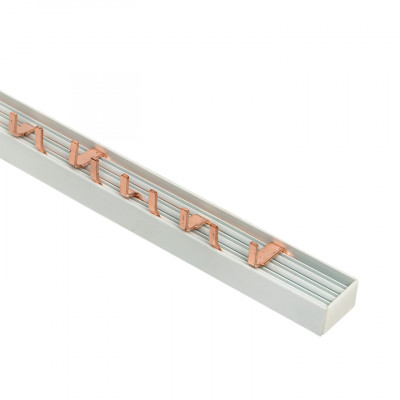 Фотография Шина соед. типа PIN 100A 54 мод. для диф. автоматов (L1N L2N L3N) EKF PROxima, артикул pin-03n-100