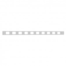 Органайзер кабельный вертикальный для стойки внешний с окнами 42U серия EKF PROxima