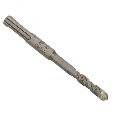 Фотография Бур по бетону SDS-plus 8х110 мм (2 резца)(4S спираль) EKF Master, артикул db-8-110-2x4