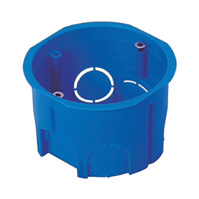 Фотография Коробка установочная КМТ-010-033 для твердых стен (71х45) с саморезами IP20 EKF PROxima, артикул plc-kmt-010-033