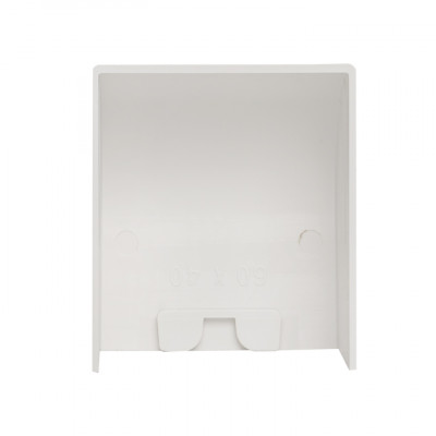 Фотография Заглушка (60х40) (4 шт) белая EKF-Plast, артикул ecw-60-40x4