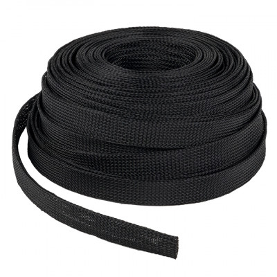 Фотография Кабельная оплетка из полиамида 25-40 мм 50 м EKF PROxima, артикул cb-pa-25-40