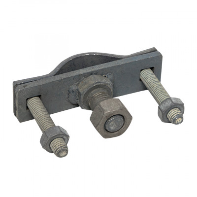 Фотография Держатель молниеприёмной мачты D=20-40мм М16 EKF PROxima, артикул ilp-05006