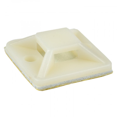 Фотография Площадка самоклеящаяся (40х40мм.) белая (100шт.) EKF PROxima, артикул plc-40x40