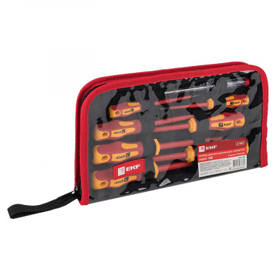 Фотография Набор диэлектрических отверток НИО-08 EKF Master, артикул ndo-08