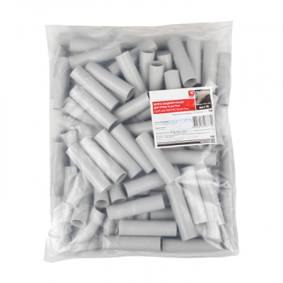 Фотография Муфта соединительная для трубы (16 мм) (100 шт) EKF-Plast, артикул ms-t-16