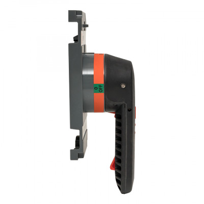 Фотография Рукоятка управления для прямой установки на рубильники реверсивные (I-0-II) TwinBlock 315-400А EKF PROxima, артикул tb-315-400-fh-rev