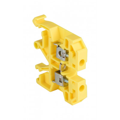 Фотография Колодка клеммная  JXB-2.5/35 желтая EKF PROxima, артикул plc-jxb-2.5/35y