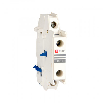 Фотография Контакт боковой дополнительный КБ-11 1NO+1NC для КМЭ EKF PROxima, артикул ctr-kb-11