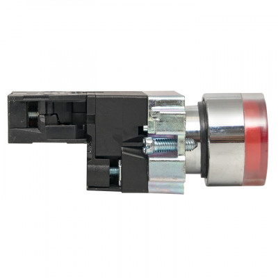 Фотография Кнопка BA42 с подстветкой 24В красная NC EKF PROxima, артикул xb2-bw42-24