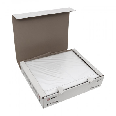 Фотография Щит слаботочный встраиваемый ProfiBox 513х403х105 IP41 EKF PROxima, артикул profibox-m-24+4
