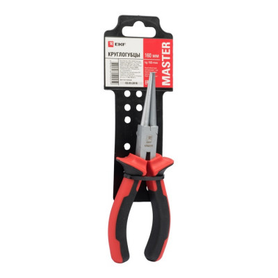 Фотография Круглогубцы Master 160 мм EKF Basic, артикул kg-160-mas