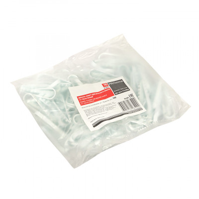 Фотография Дюбель-хомут для круглого кабеля (11-18мм) белый (100шт.) EKF PROxima, артикул plc-ncc-11x18w