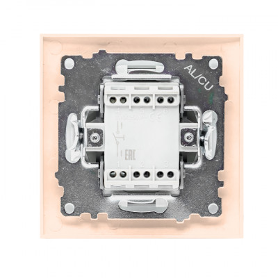 Фотография Валенсия кнопка звонка 10А кремовая EKF PROxima, артикул EWV10-026-20