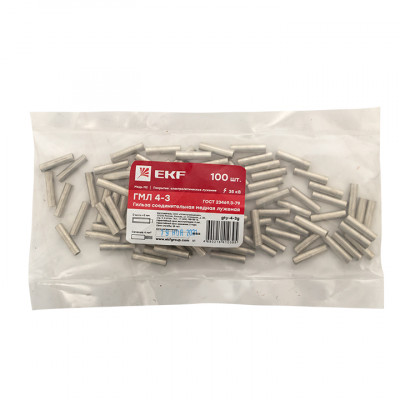 Фотография Гильза соединительная медная луженая ГМЛ 4-3 ГОСТ EKF PROxima, артикул gty-4-3g