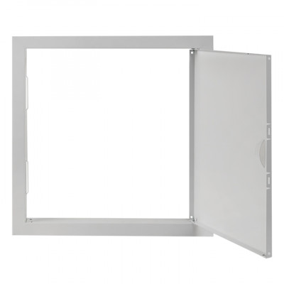 Фотография Люк ревизионный металл 300х300 (ШхВ внутр.) EKF Basic, артикул lm-300x300