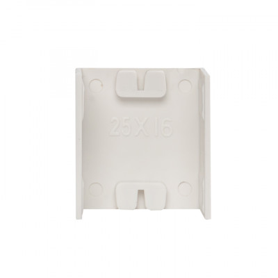 Фотография Соединитель (25х16) (4 шт) белый EKF-Plast, артикул conw-25-16x4