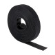 Фотография Хомут-липучка 16 мм (5м ролл) черный EKF PROxima, артикул hlft-1-b