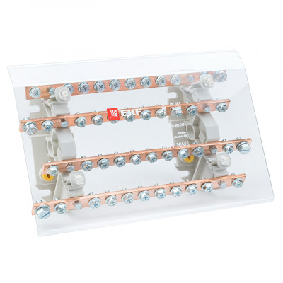 Фотография Шинный распределительный блок ШРБ-200 EKF PROxima, артикул plc-shrb-200