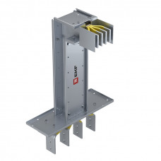 Фланцевая секция с вертикальным углом для подключения к щиту  2000 А IP55 AL 3L+N+PE(КОРПУС)