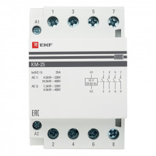 КМ 25А 4NО (3 мод.) 24В АС EKF PROxima
