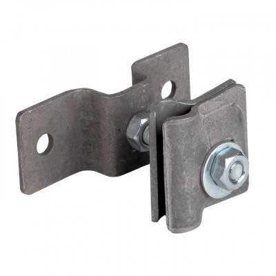 Фотография Держатель проводника на гор. и верт. пов., L=25мм, Ni EKF PROxima, артикул lp-35025-ni